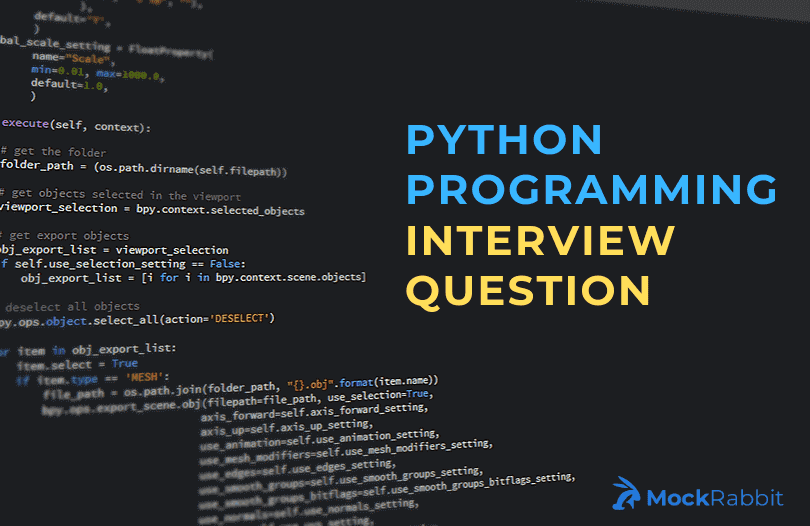 Python Programming Interview Questions 2019-images